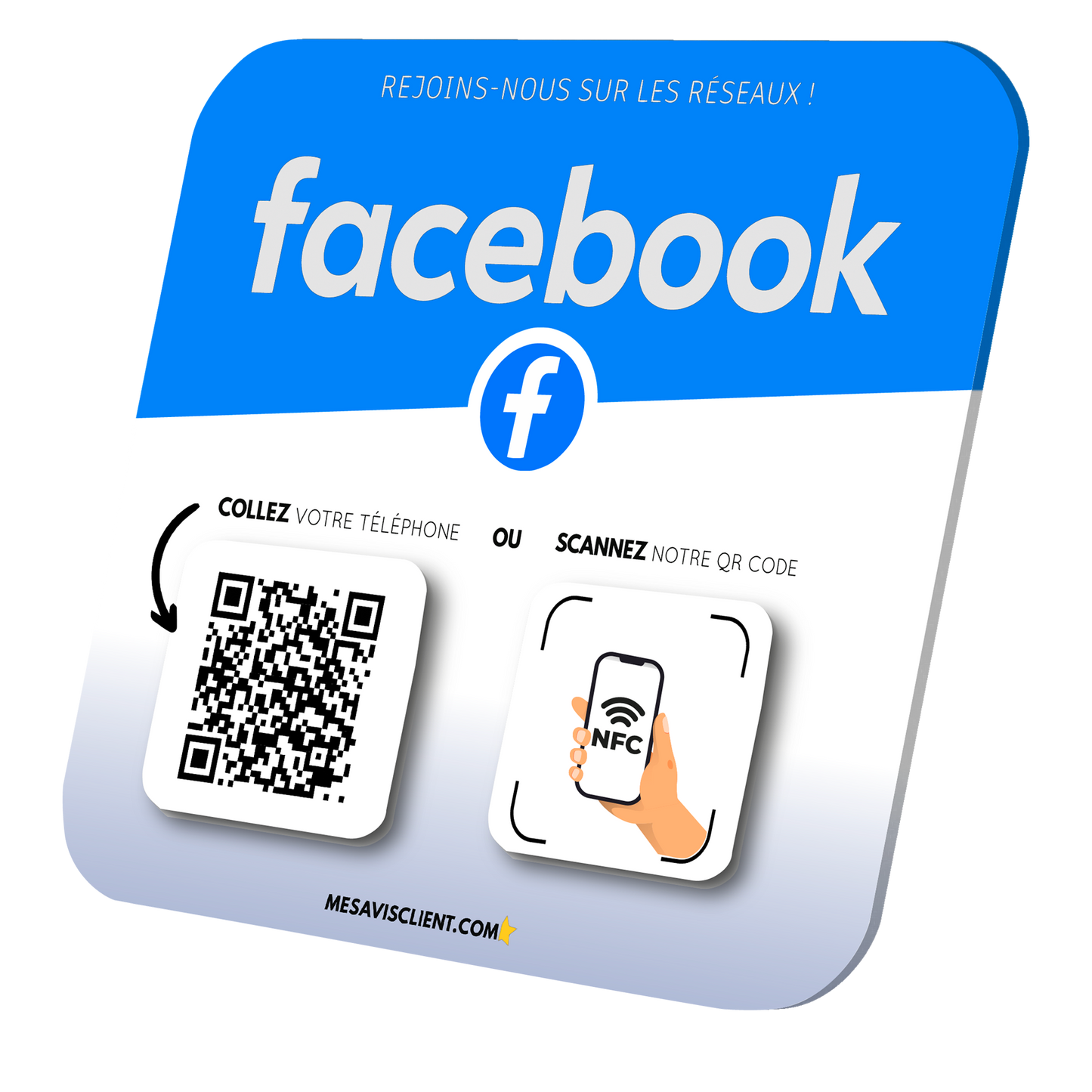 1 Plaque NFC PRO - Facebook