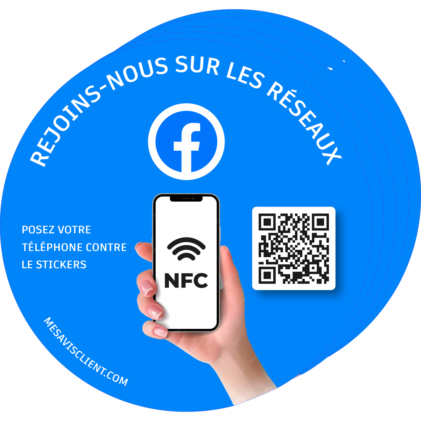 5 Stickers Facebook