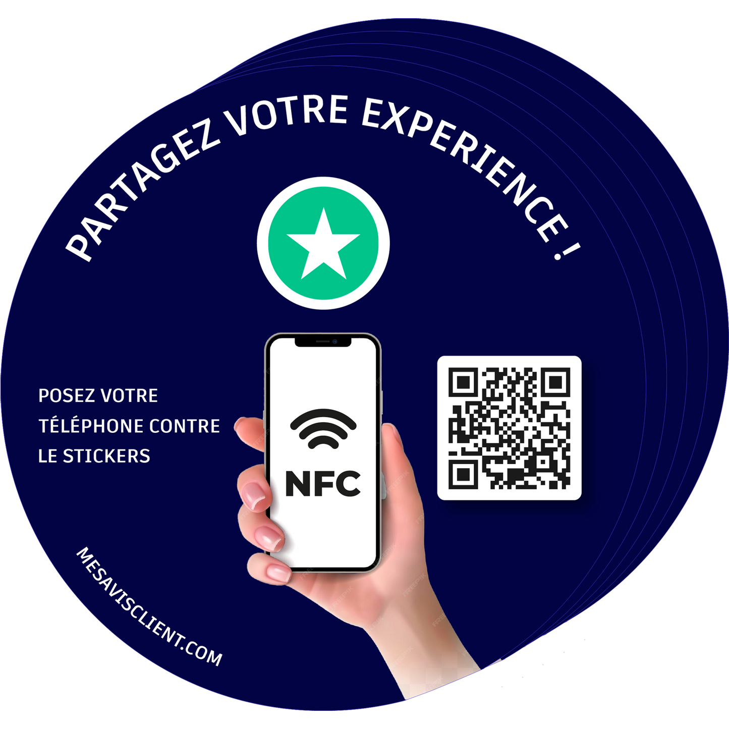 5 Stickers Trustpilot