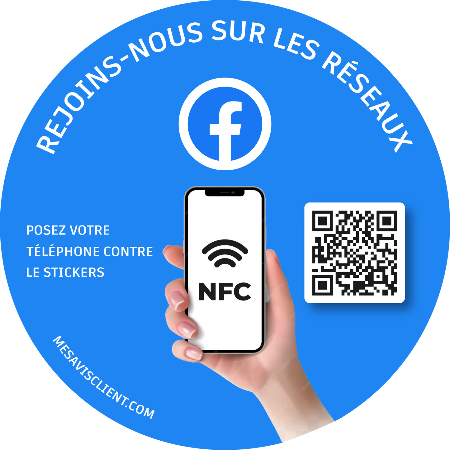 10 Stickers Facebook