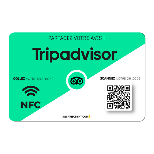 1 Carte NFC - Tripadvisor