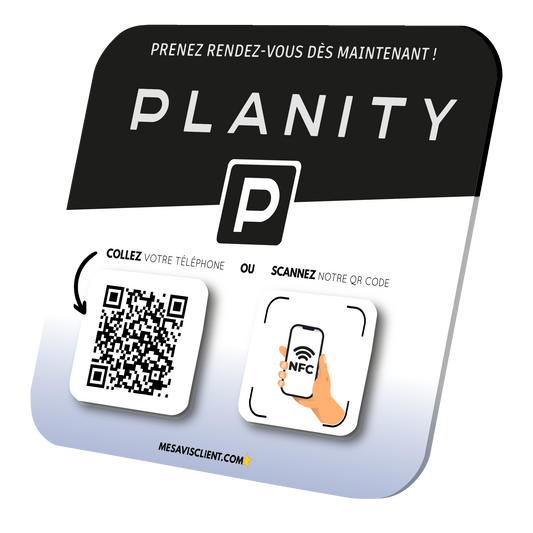 1 Plaque NFC PRO - Planity