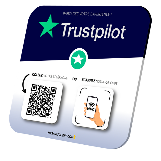 1 Plaque NFC PRO - Trustpilot