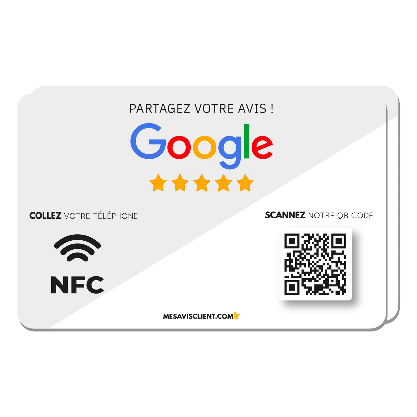 2 Cartes NFC - Google