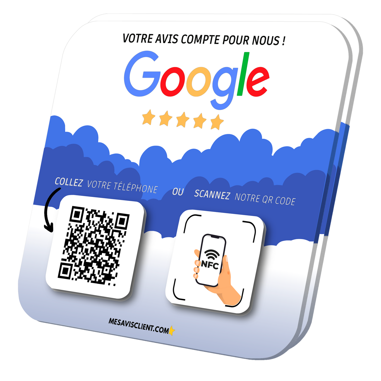 2 Plaques NFC Pro - Google