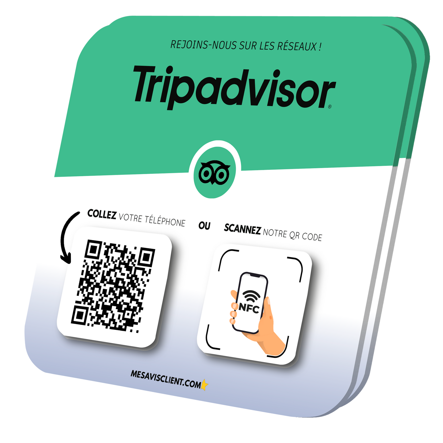 2 Plaques NFC PRO - Tripadvisor