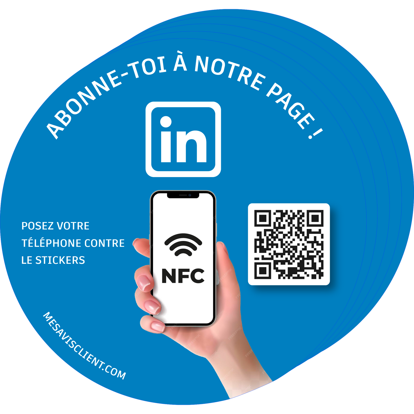 5 Stickers LinkedIn