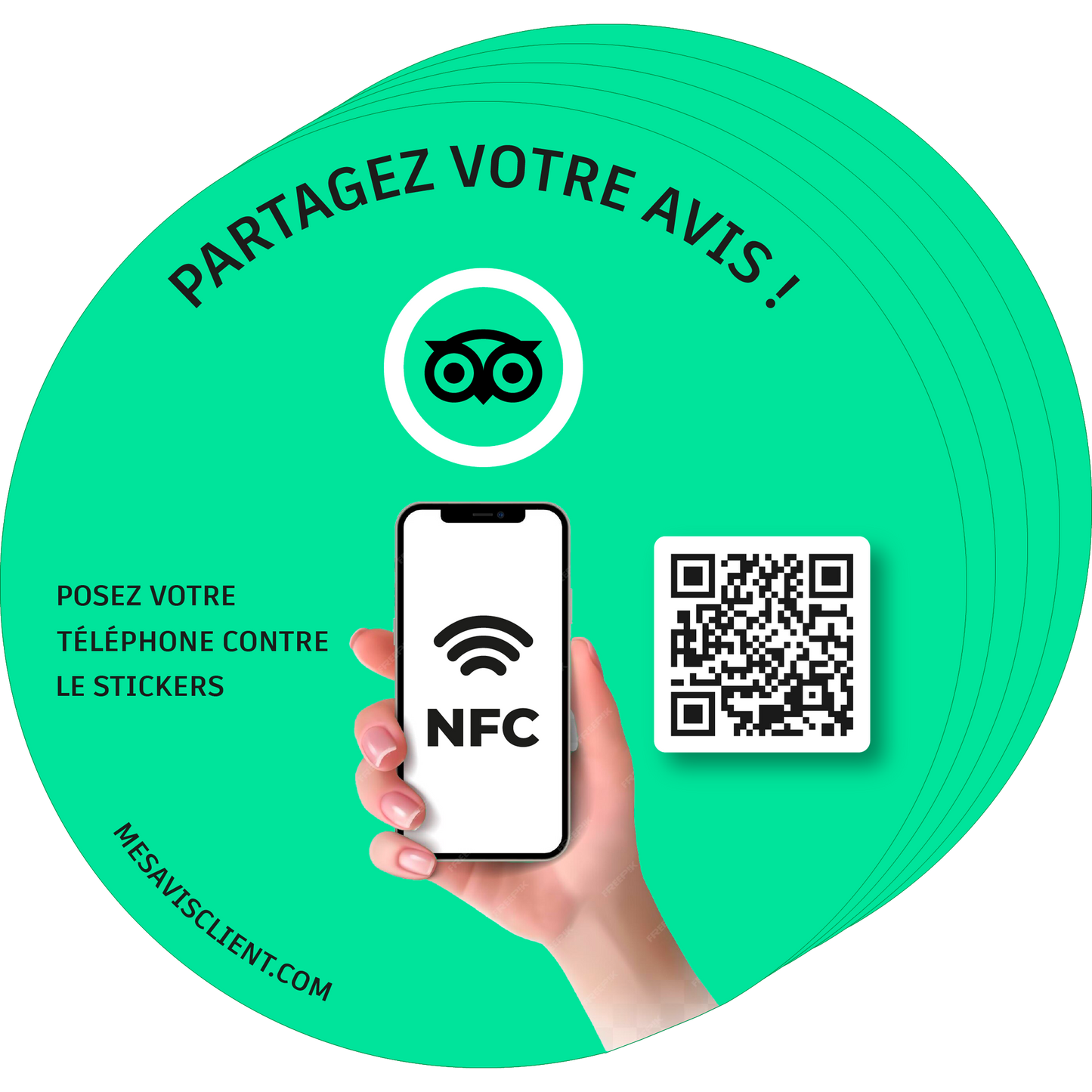 5 Stickers Tripadvisor