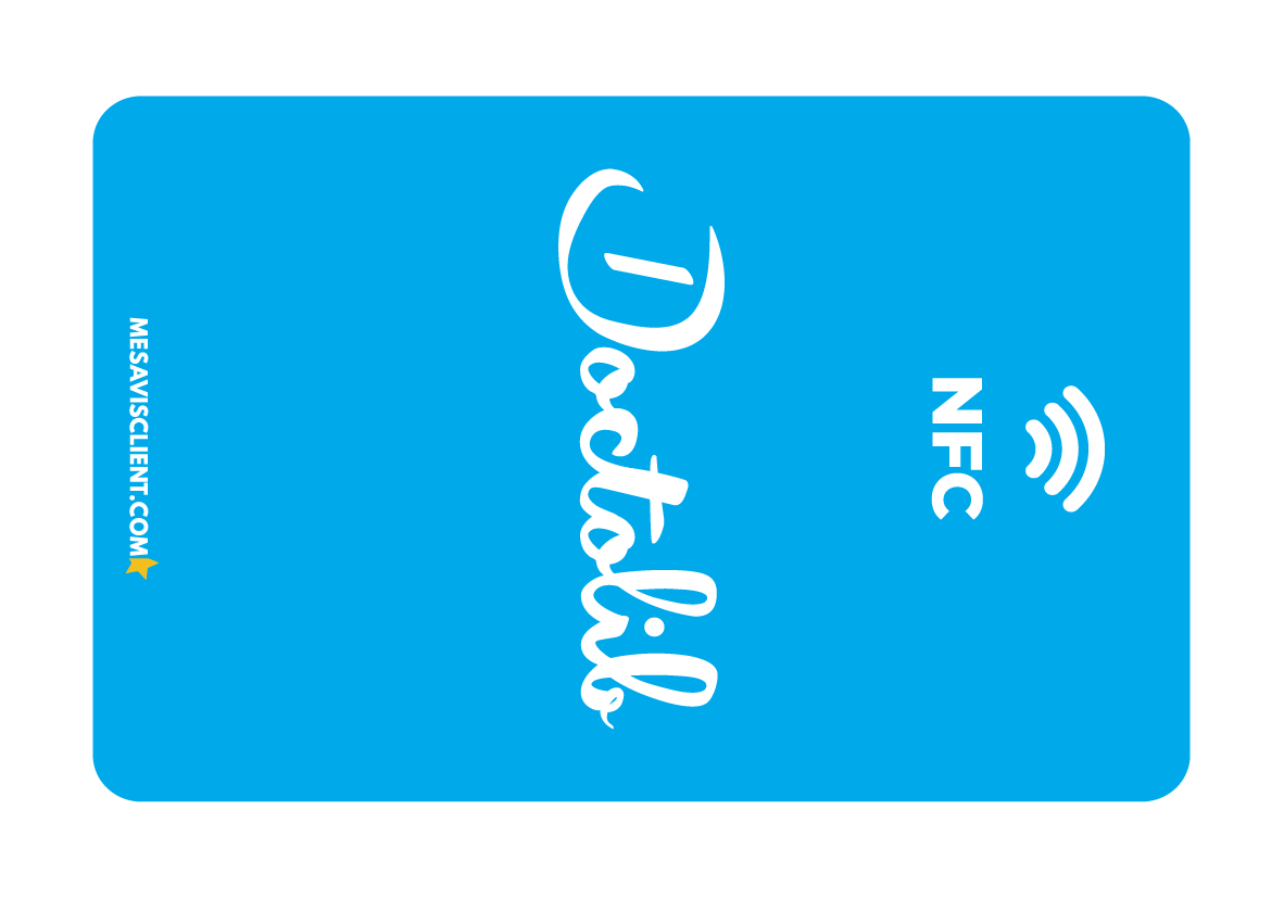 2 Cartes NFC - Doctolib
