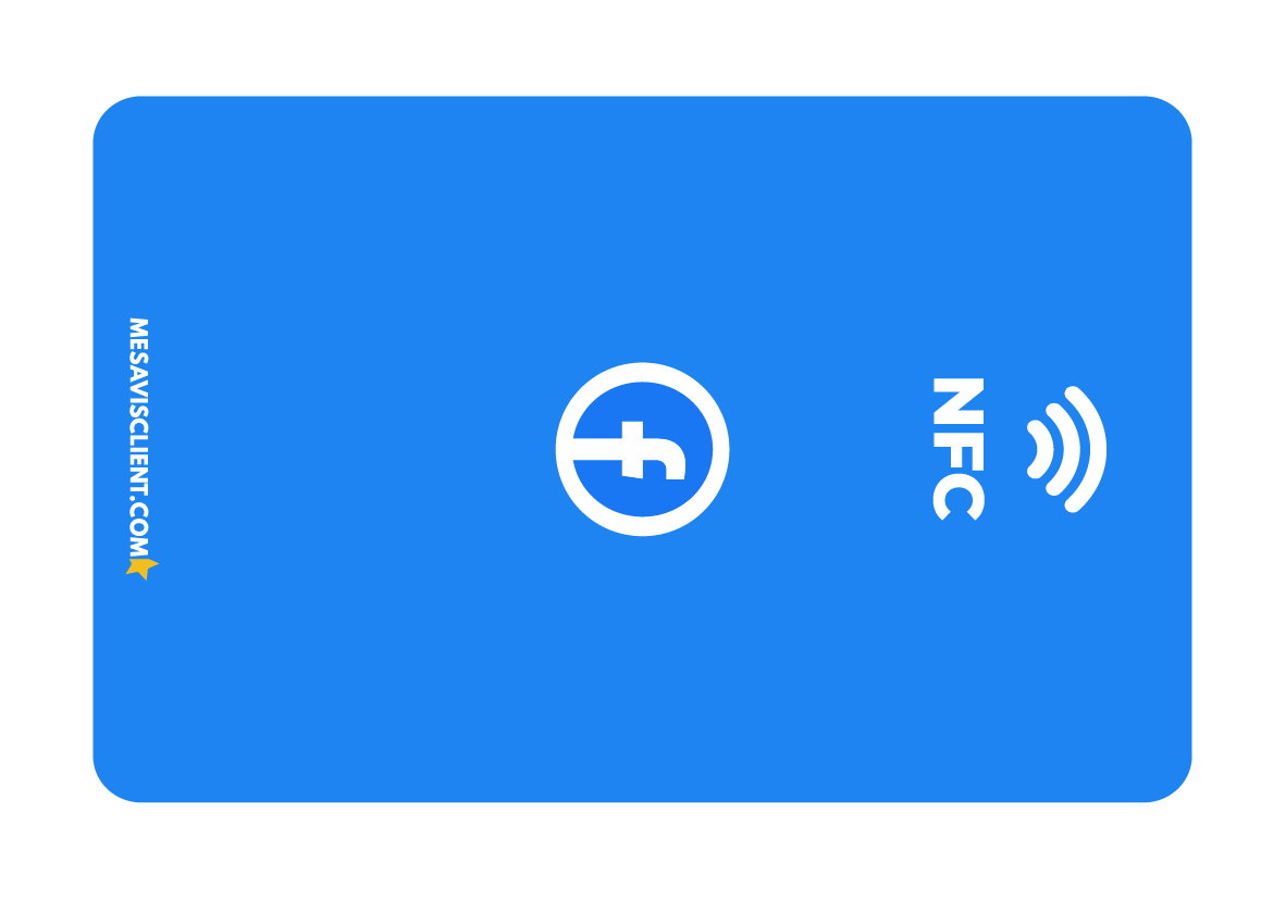 5 Cartes NFC - Facebook