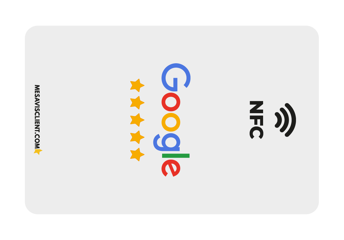 5 Cartes NFC - Google