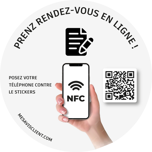 10 Stickers prise de rendez-vous